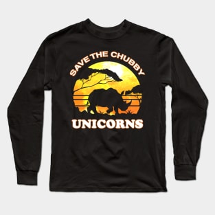 Chubby Unicorns Long Sleeve T-Shirt